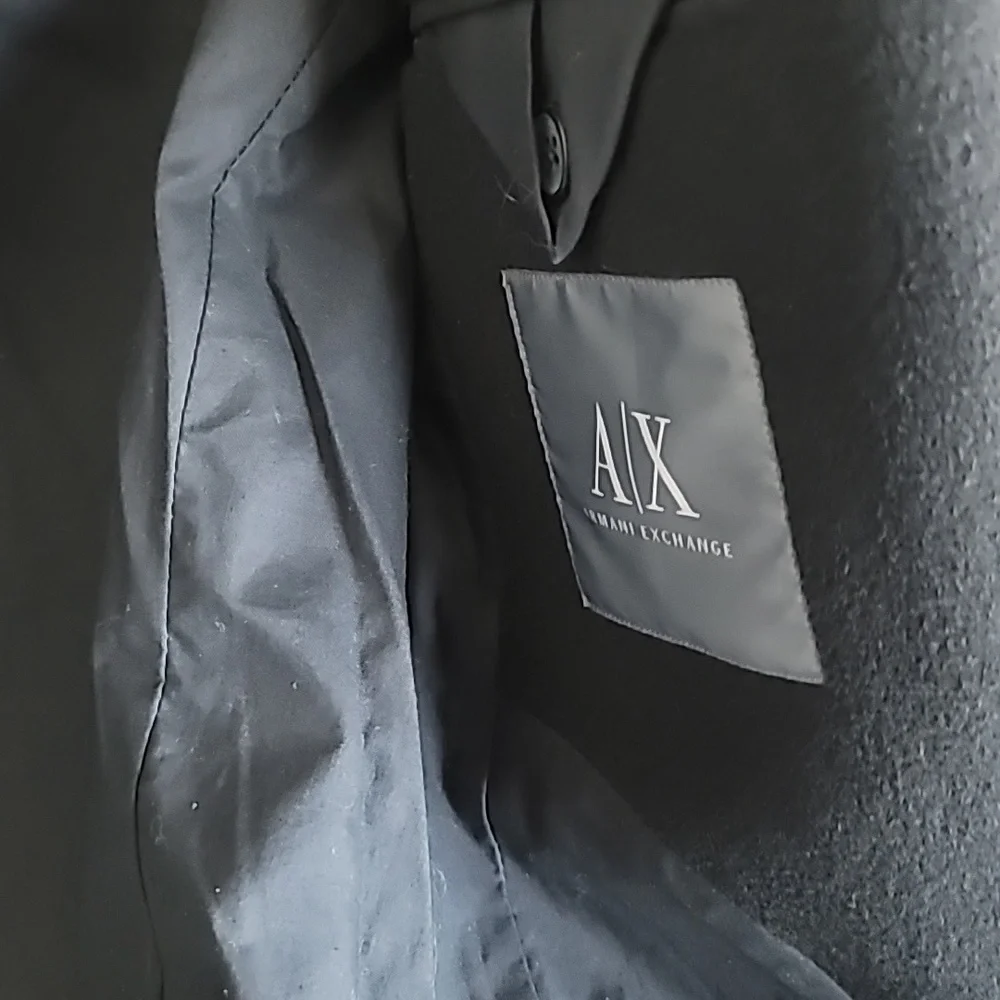 Vintage Armani Exchange 95% Wool 5% Cashmere Sports Jacket - Picture 3 of 6